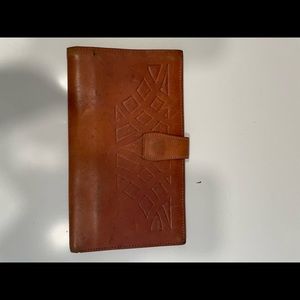 Vintage Princess Gardner Wallet Leather BiFold Brown Full Grain Cowhide